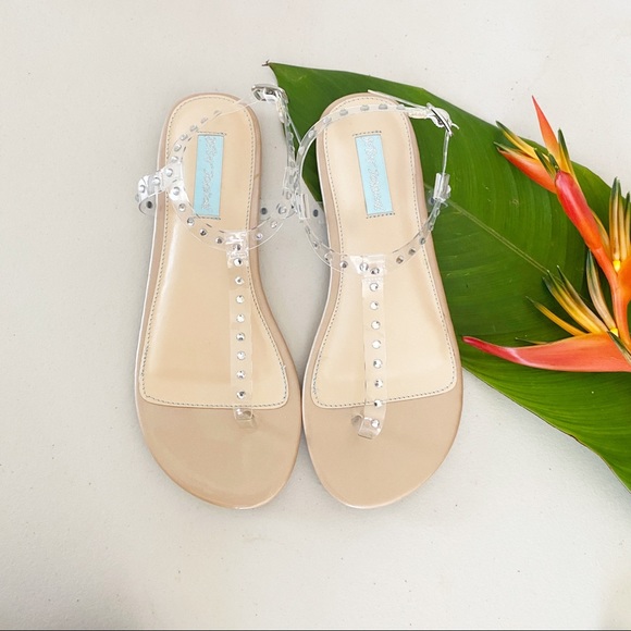 BETSY JOHNSON ROSA FLAT SANDAL - Picture 7 of 8